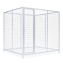 Kattobox - 2.00m (h) x 1.50m (l) met poort GALVA 